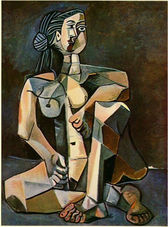 Picasso Seated woman 1953